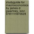 Studyguide For Macroeconomics By James D Gwartney, Isbn 9781111970628