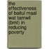 The Effectiveness Of Baitul Maal Wat Tamwil (bmt) In Reducing Poverty