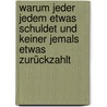 Warum jeder jedem etwas schuldet und keiner jemals etwas zurückzahlt door John Lanchester