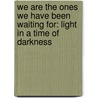 We Are The Ones We Have Been Waiting For: Light In A Time Of Darkness door Alice Walker