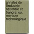Annales De L'Industrie Nationale Et Trangre: Ou, Mercure Technologique