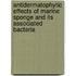Antidermatophytic Effects of Marine Sponge and Its Associated Bacteria