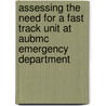Assessing The Need For A Fast Track Unit At Aubmc Emergency Department door Lamia Eid