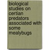Biological studies on certian predators associated with some mealybugs door Hagar Samir
