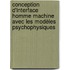 Conception d'interface homme machine avec les modèles psychophysiques