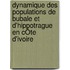 Dynamique Des Populations De Bubale Et D'hippotrague En CÔte D'ivoire