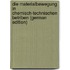 Die Materialbewegung in Chemisch-Technischen Betriben (German Edition)
