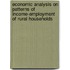 Economic Analysis On Patterns Of Income-employment Of Rural Households