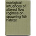 Ecological Influences of Altered Flow Regimes on Spawning Fish Habitat