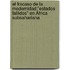 El fracaso de la modernidad:"Estados fallidos" en África subsahariana