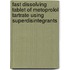 Fast Dissolving Tablet of Metoprolol Tartrate Using Superdisintegrants