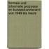 Formale und informelle Prozesse im Bundeskanzleramt von 1949 bis heute