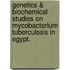 Genetics & biochemical Studies on Mycobacterium tuberculosis in Egypt.