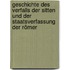 Geschichte Des Verfalls Der Sitten Und Der Staatsverfassung Der Römer