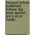Harcourt School Publishers Trofeos: Big Book Spanish Pre-K En El Medio