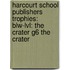 Harcourt School Publishers Trophies: Blw-Lvl: The Crater G6 The Crater