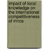 Impact Of Local Knowledge On The International Competitiveness Of Mncs