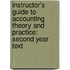 Instructor's Guide to Accounting Theory and Practice: Second Year Text
