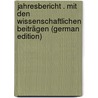 Jahresbericht . Mit Den Wissenschaftlichen Beiträgen (German Edition) door Michael Drayton
