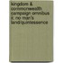 Kingdom & Commonwealth Campaign Omnibus Ii: No Man's Land/quintessence