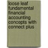 Loose Leaf Fundamental Financial Accounting Concepts with Connect Plus