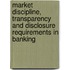 Market Discipline, Transparency and Disclosure Requirements in Banking