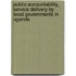 Public Accountability, Service Delivery By Local Governments In Uganda