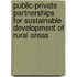 Public-Private Partnerships for Sustainable Development of Rural Areas