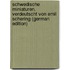 Schwedische Miniaturen. Verdeutscht Von Emil Schering (German Edition)