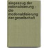 Siegeszug der Rationalisierung - Die McDonaldisierung der Gesellschaft