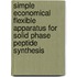 Simple Economical Flexible apparatus for Solid Phase Peptide Synthesis