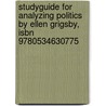 Studyguide For Analyzing Politics By Ellen Grigsby, Isbn 9780534630775 door Cram101 Textbook Reviews