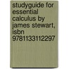 Studyguide For Essential Calculus By James Stewart, Isbn 9781133112297 by James Stewart