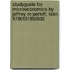 Studyguide For Microeconomics By Jeffrey M Perloff, Isbn 9780131392632