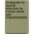 Studyguide For Special Education By Marilyn Friend, Isbn 9780205560950