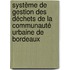 Système de gestion des déchets de La Communauté Urbaine de Bordeaux