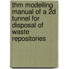 Thm Modelling Manual Of A 2d Tunnel For Disposal Of Waste Repositories door Kemal Yildizdag