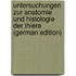 Untersuchungen Zur Anatomie Und Histologie Der Thiere (German Edition)