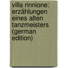 Villa Rinnione: Erzählungen Eines Alten Tanzmeisters (German Edition) by Lewald Fanny