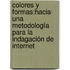 Colores y formas:hacia una metodología para la indagación de Internet