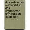 Das Wirken der Electricität in den Organismen physikalisch dargestellt door Xavier Herman Horn Franz