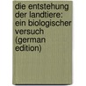 Die Entstehung Der Landtiere: Ein Biologischer Versuch (German Edition) door Simroth Heinrich