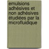 Emulsions adhésives et non adhésives étudiées par la Microfluidique door Abdou Rachid Thiam