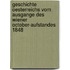 Geschichte Oesterreichs Vom Ausgange Des Wiener October-Aufstandes 1848