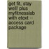 Get Fit, Stay Well! Plus Myfitnesslab with Etext -- Access Card Package