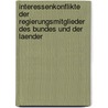 Interessenkonflikte Der Regierungsmitglieder Des Bundes Und Der Laender by Nikolaus Krienke