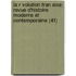 La R Volution Fran Aise; Revue D'Histoire Moderne Et Contemporaine (41)
