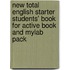 New Total English Starter Students' Book for Active Book and MyLab Pack
