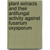 Plant extracts and their Antifungal Activity against Fusarium oxysporum door Bimal Aryal
