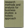 Research Methods and Analysis for Business Studies: a holistic approach door H. Selasie Gebru